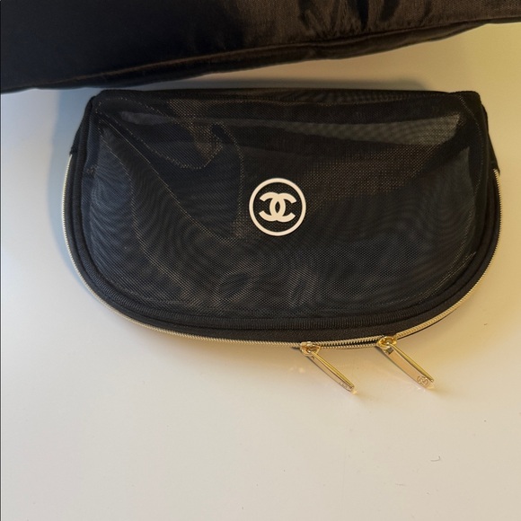 CHANEL Black Mesh Paris Tote - Picture 7 of 11